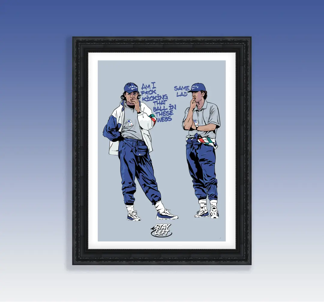 Air Maldini - A4 Art Print - Left To Write