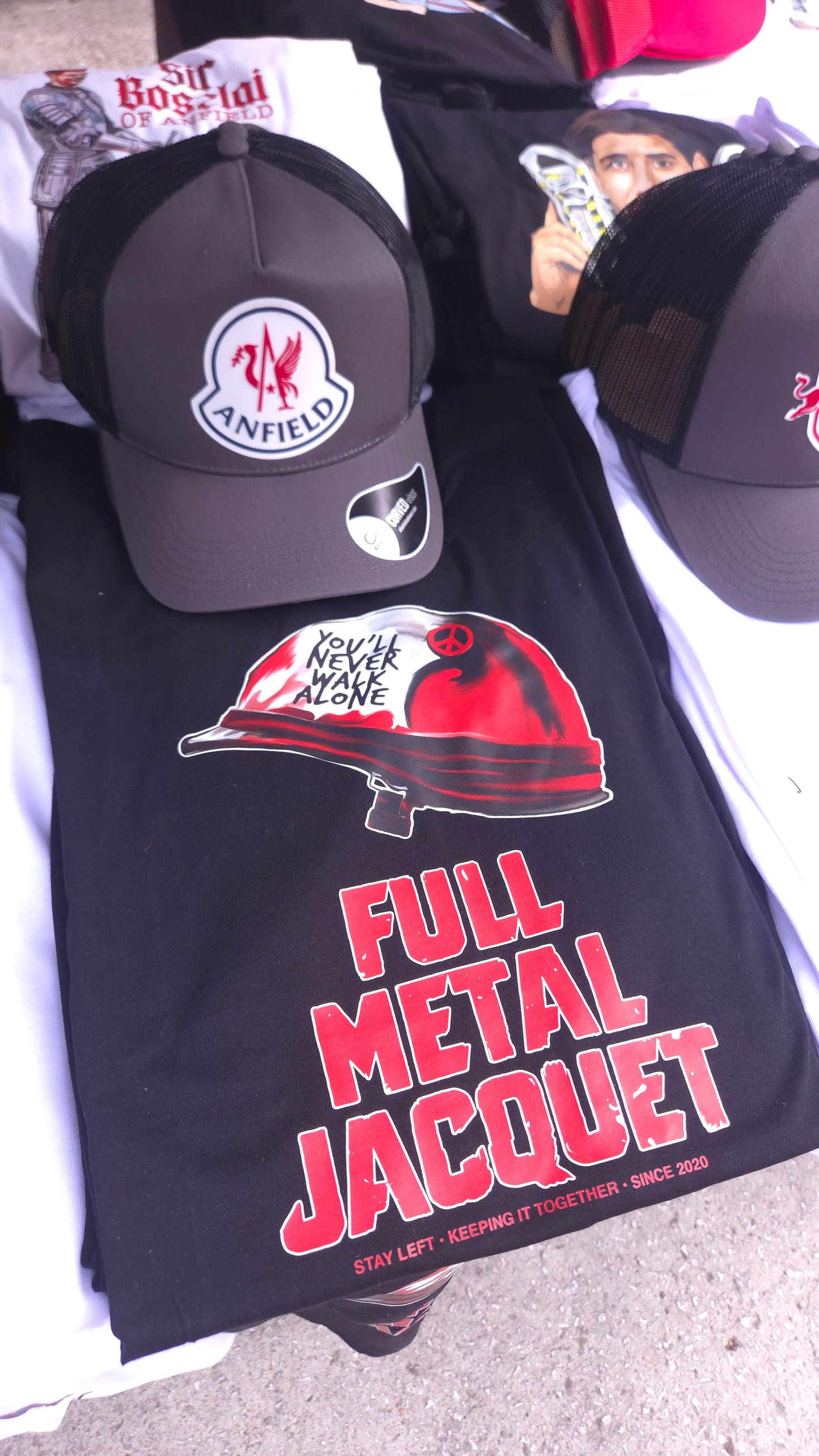Anfield Piste Rubberised Logo Cap