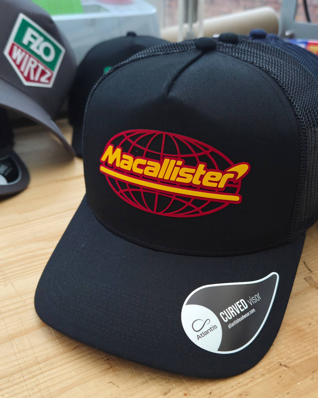 Macallister McLaren Rubberised Logo Cap