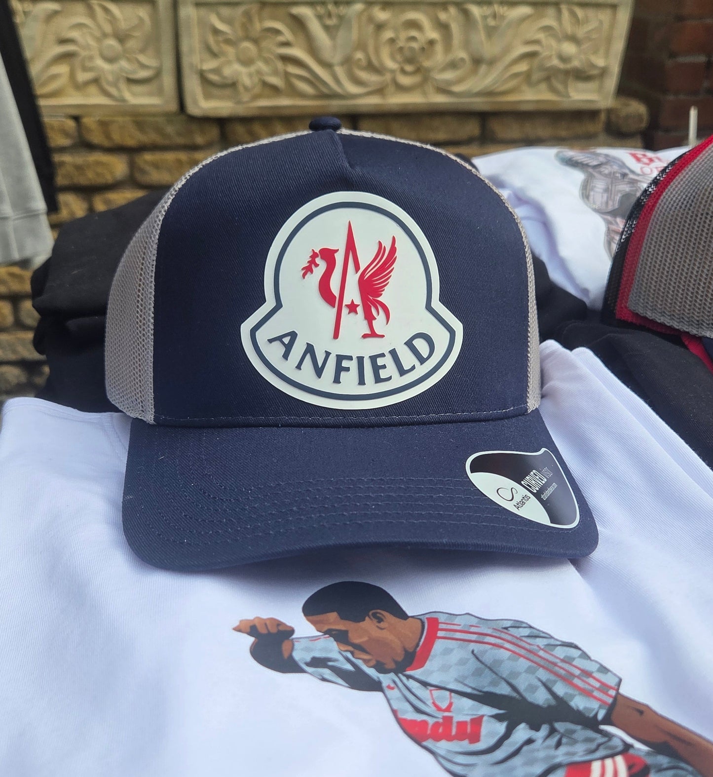 Anfield Piste Rubberised Logo Cap