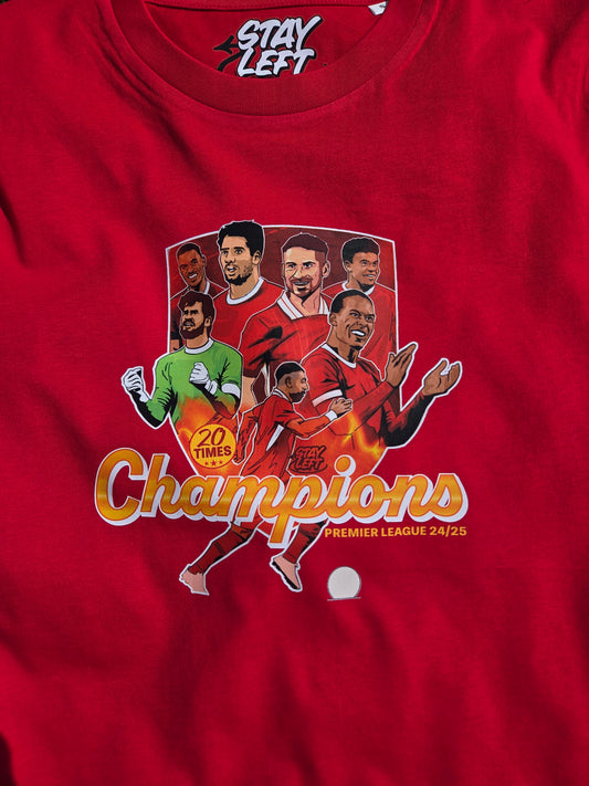 Liverpool Champions 24/25 T-Shirt