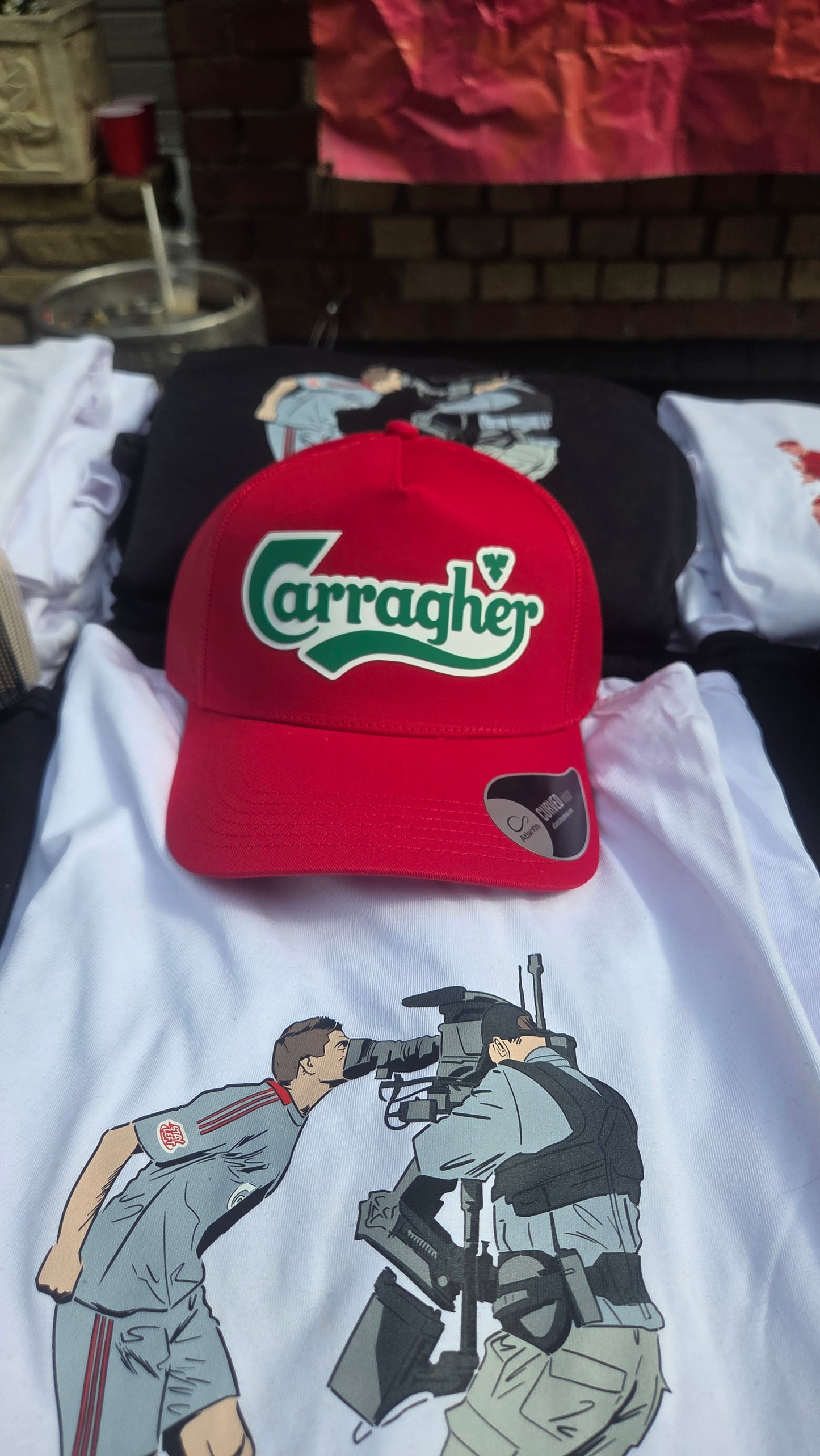 Carragher Carlsberg Rubberised Logo Cap