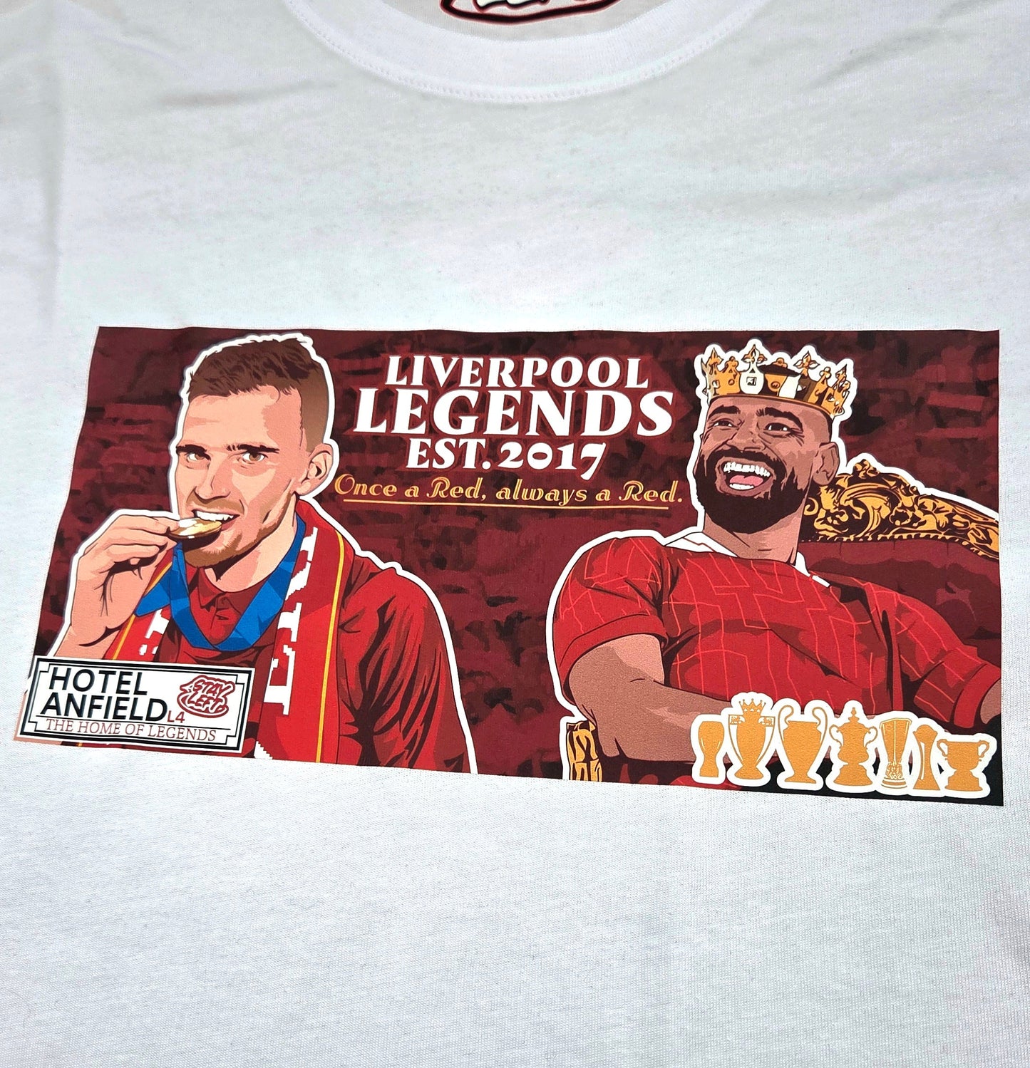 Liverpool Legends: Once A Red, Always A Red T-Shirt