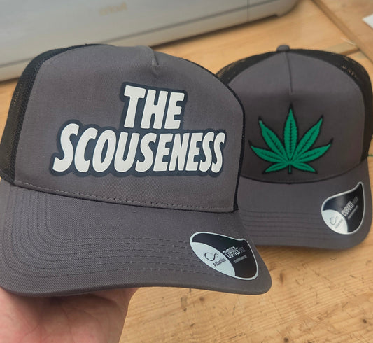 The Scouseness Official Merch - Rubberised Logo Caps