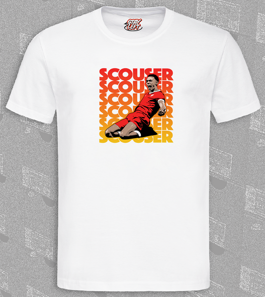 Scouser Trent Text Graphic T-Shirt