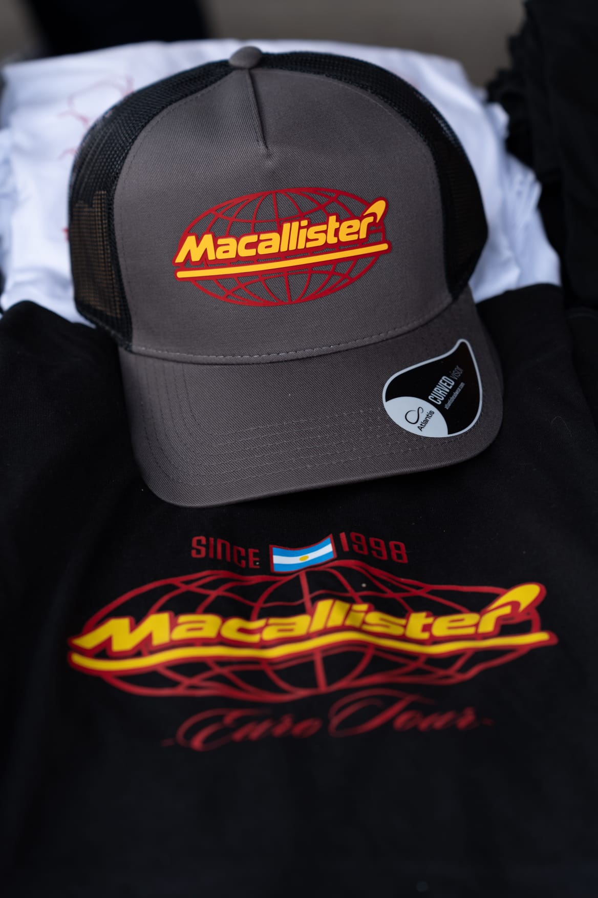Macallister McLaren Rubberised Logo Cap