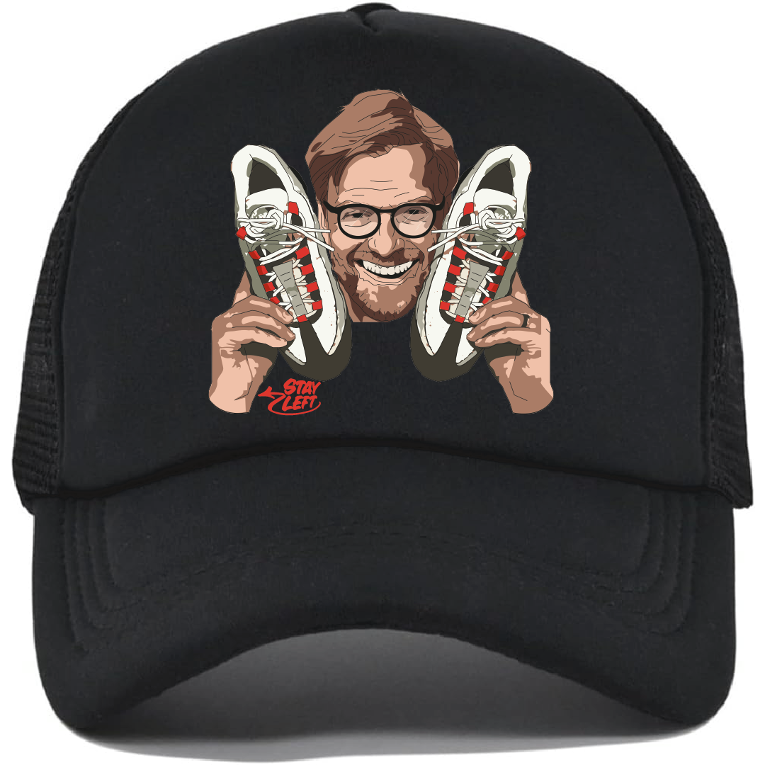 Solar Red Klopp Printed Trucker Cap