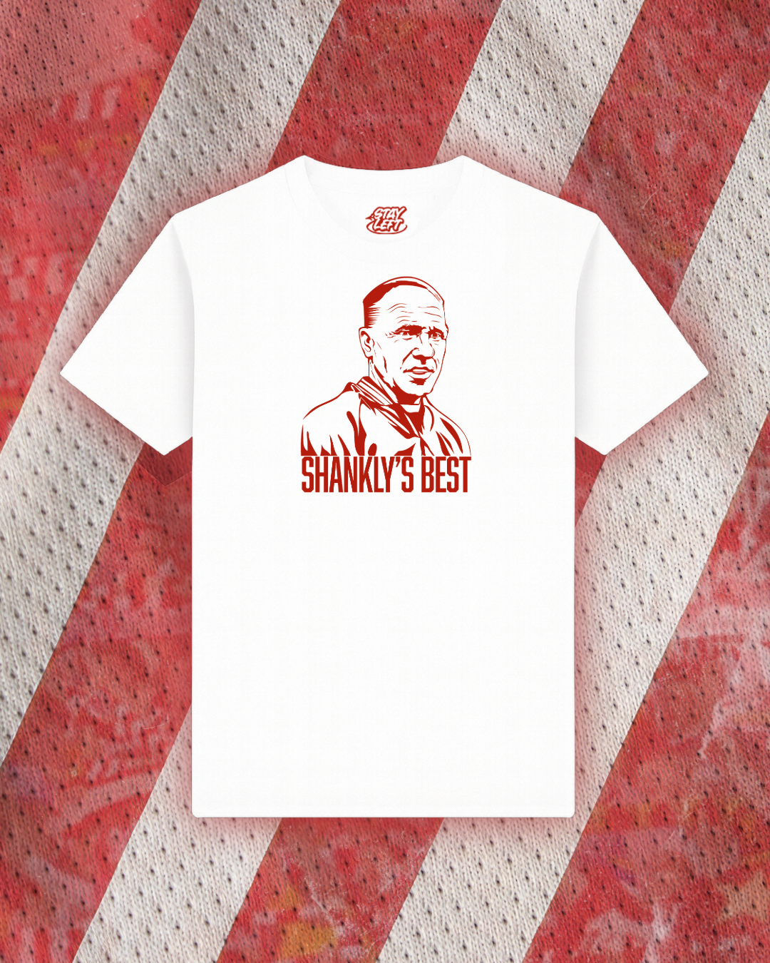 Stay Left Shankly’s Best Graphic T-Shirt