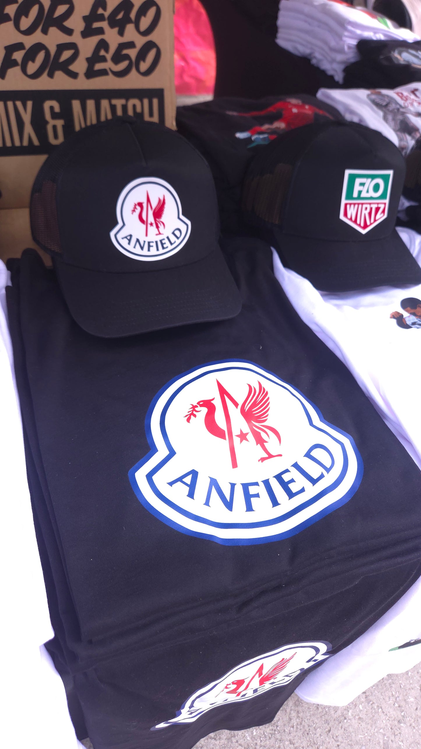 Anfield Piste Rubberised Logo Cap