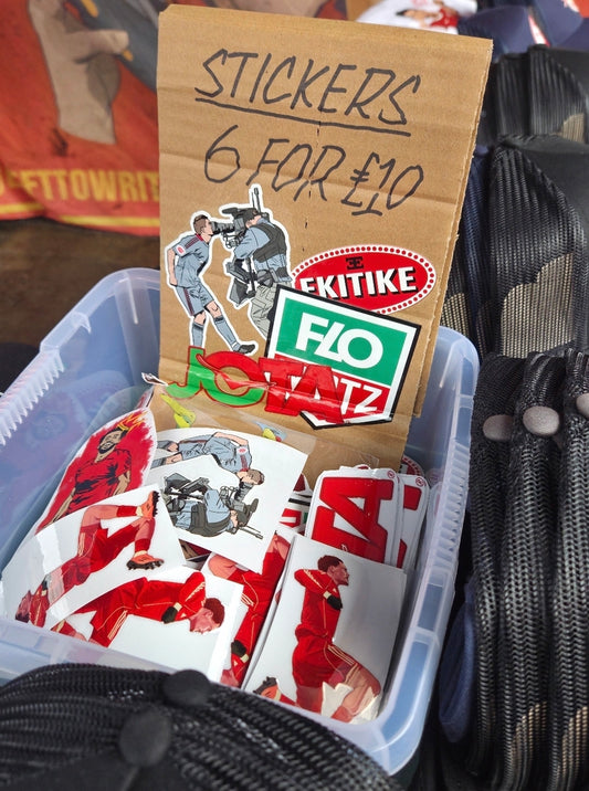 Stay Left Scouse Mode Sticker Pack