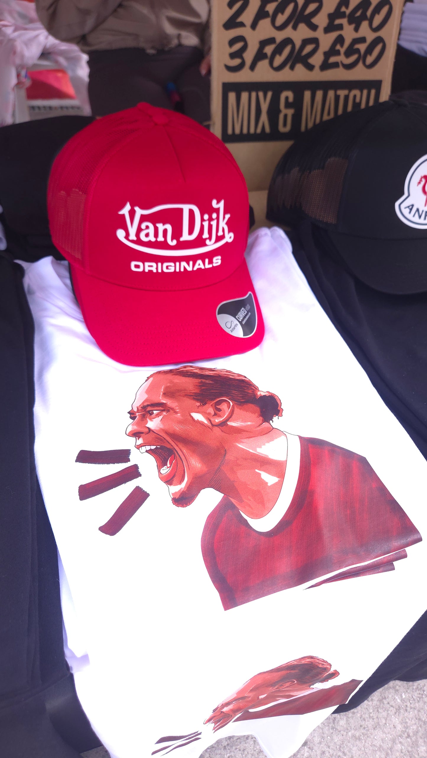 Van Dijk Originals Rubberised Logo Cap