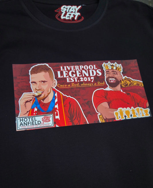 Liverpool Legends: Once A Red, Always A Red T-Shirt