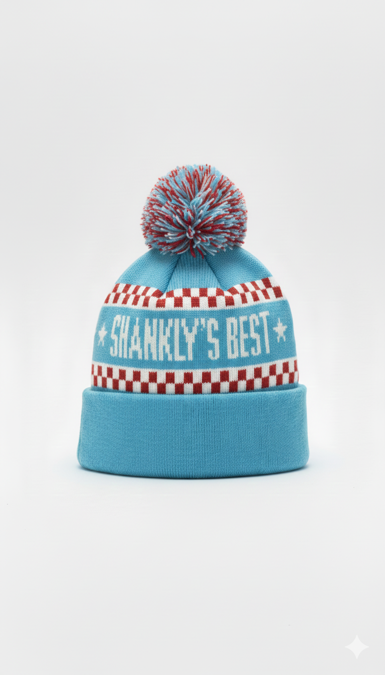 Shankly's Best Knitted Bobble Hat