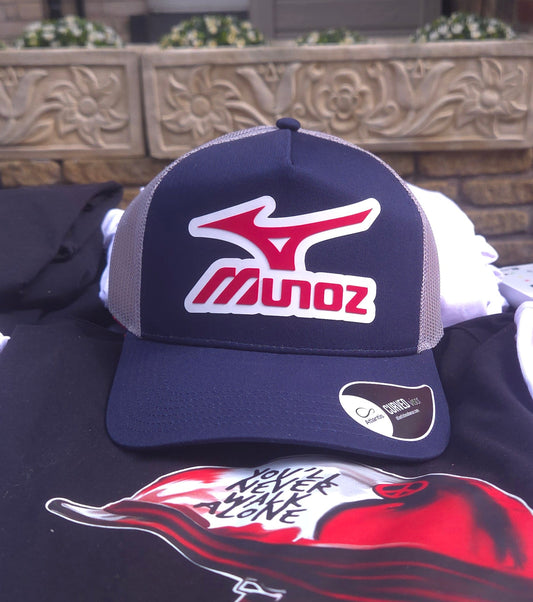 Munoz Mizuno Rubberised Logo Cap